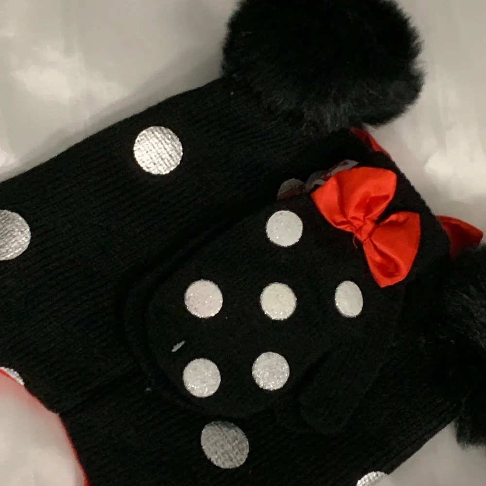 Disney Minnie Mouse Toboggan and Mittens